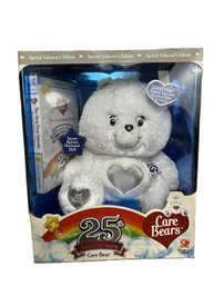 Care Bears 25th Anniversary Teddy Bear In Box