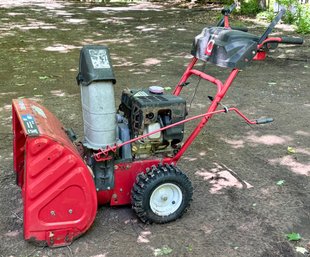 A Troy-Bilt 24' Snow Blower - Because It's Never Too Early To Prepare For Winter!