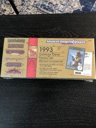 Factory Sealed 1993 Collector Cards Factory Set Advanced Dungeons & Dragons 2nd Edition.   Lot 74
