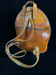 Leather Purse Backpack