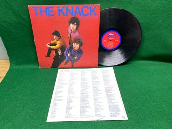 Knack. Round Trip On 1981 Capitol Records With Double Sided Insert.