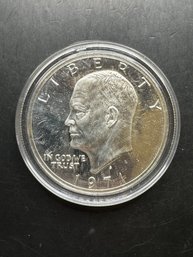 1971 Eisenhower Uncirculated Silver Proof Dollar