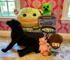 Life Size Melissa And Doug Dog, Squishmellow Baby Yoda And Karaoke Machine Other Fun Toys