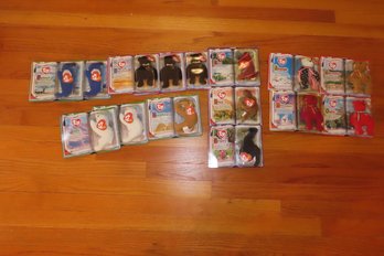 15 McDonalds Issued Teenie Beanie Babies 2000 With Tags, Most In Original Packaging