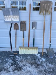 Yard Tool Shovel Lot