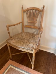 Mid 20th Century Wheat Back Chair