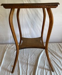 Circa 1920s Oak Parlor Table