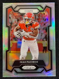 2023 Prizm Silver Isiah Pacheco Refractor