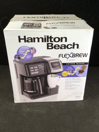 Hamilton Beach Flex Brew 2 Way Coffee Maker