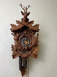 Vintage West German 'Black Forest' Style Cuckoo Clock