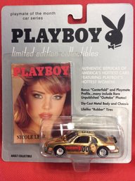1999 Playboy Playmate Of The Month Car Series Die Cast Car New In Package Nicole Lenz - L