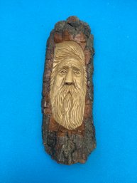 CARVE WOOD SPIRIT FACE