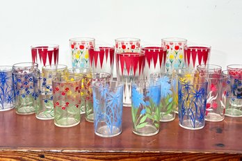 Fabulous Vintage Juice Glasses!