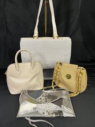 Some Old, Some New - 4PC Lot Handbags, Purses - Briefing, Luis Alexander