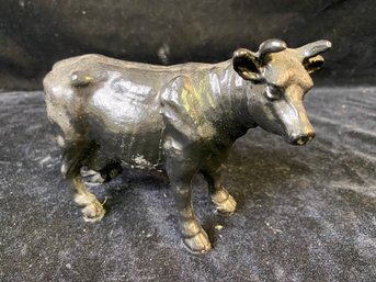 Vintage Cow Sculpture