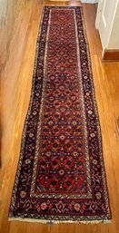 Long Persian Rug Runner  - 11' 5 1/2' Long