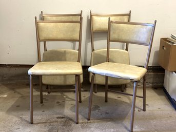 A Great Set Of Vintage Folding Chairs