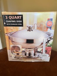 A Chafing Dish Brand New In Box By Invitation