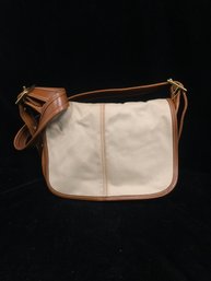 Coach Canvas And Leather Crossbody Bag