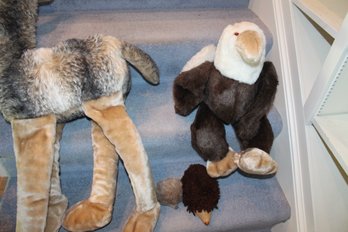 Stuffed Animals! Eagle, Llama And More