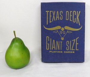 Giant Size Texas Deck Of Playing Cards