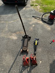 Group Of Car Jacks