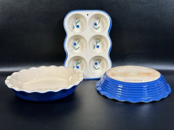 A Selection Of Quality Ceramic Bakeware Including Emile Henry