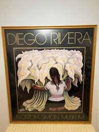 Large Diego Rivera Norton Simon Museum Poster