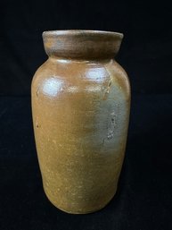 Antique Glazed Stoneware Crock