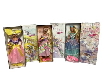 Avon 1990s Spring Series Barbie Dolls