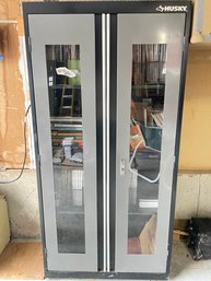 Husky Steel Garage Cabinet With Windows