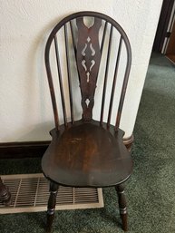Antique Bent & Bros. Splat & Rung Back Chair