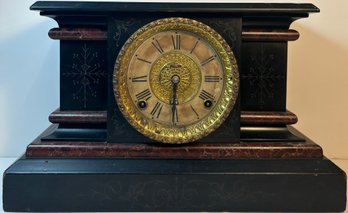 Vintage Ingraham Mantle Clock W/ Key