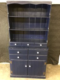 Navy Blue Hutch