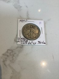 1939 P Walking Liberty Half Dollar 114
