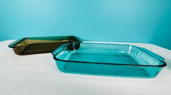 Colorful Pyrex Baking Dish Lot