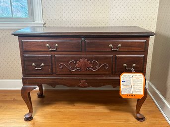 A Vintage Lane Chest With Original Tag