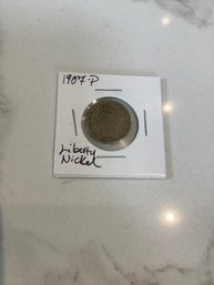 1907 P Liberty Nickel 115