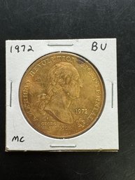 United States Mint George Washington Bronze Medal