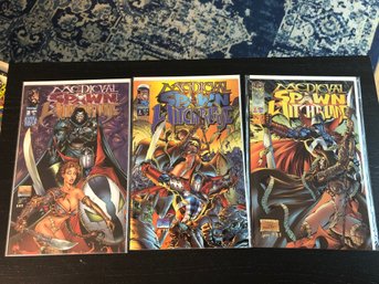 Medieval Spawn Witchblade. #1-3. Lot 82