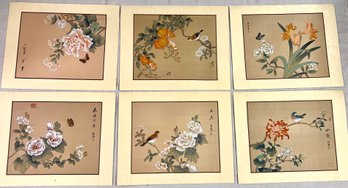 Collection Of Japanese Watercolor Florals