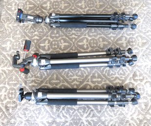 3 Dynatran Camera Tripods With Attachments