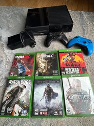 XBOX ONE Video Game Console, Controllers And 6 Flagship Games- NO SHIPPING