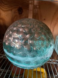 Colorful Glass Garden Ball