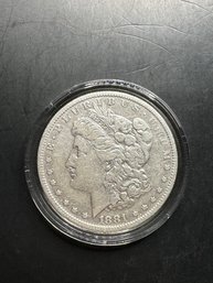 1881 Morgan Silver Dollar