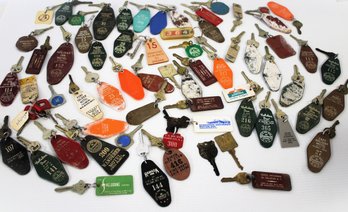 Vintage Collection Of Hotel Keys With A Couple International - Lot Four