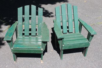 Small Adirondack Chairs 22x22x27