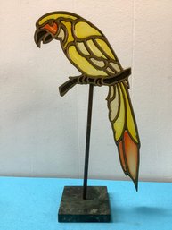 Stained 'Glass' Resin Parrot