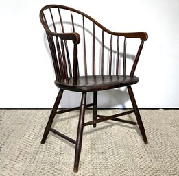 An Antique Oak Windsor Chair