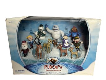 Rudolph The Red Nosed Reindeer Holiday Figurine Collection